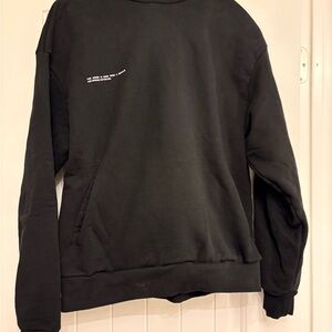 Pangaia Men's Black Crewneck Sweater